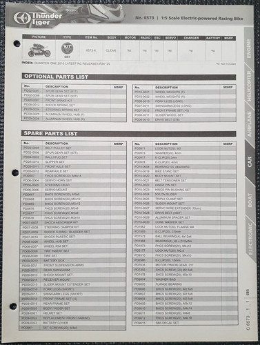 Thunder tiger scale - thunder,