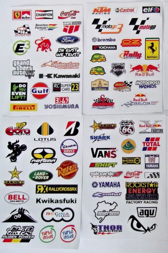 Sheets stickers car bike - stickers,