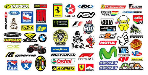 Car bike scooter stickers - /,